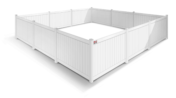 example of a Aluminmum privacy fence in South Jersey Shore